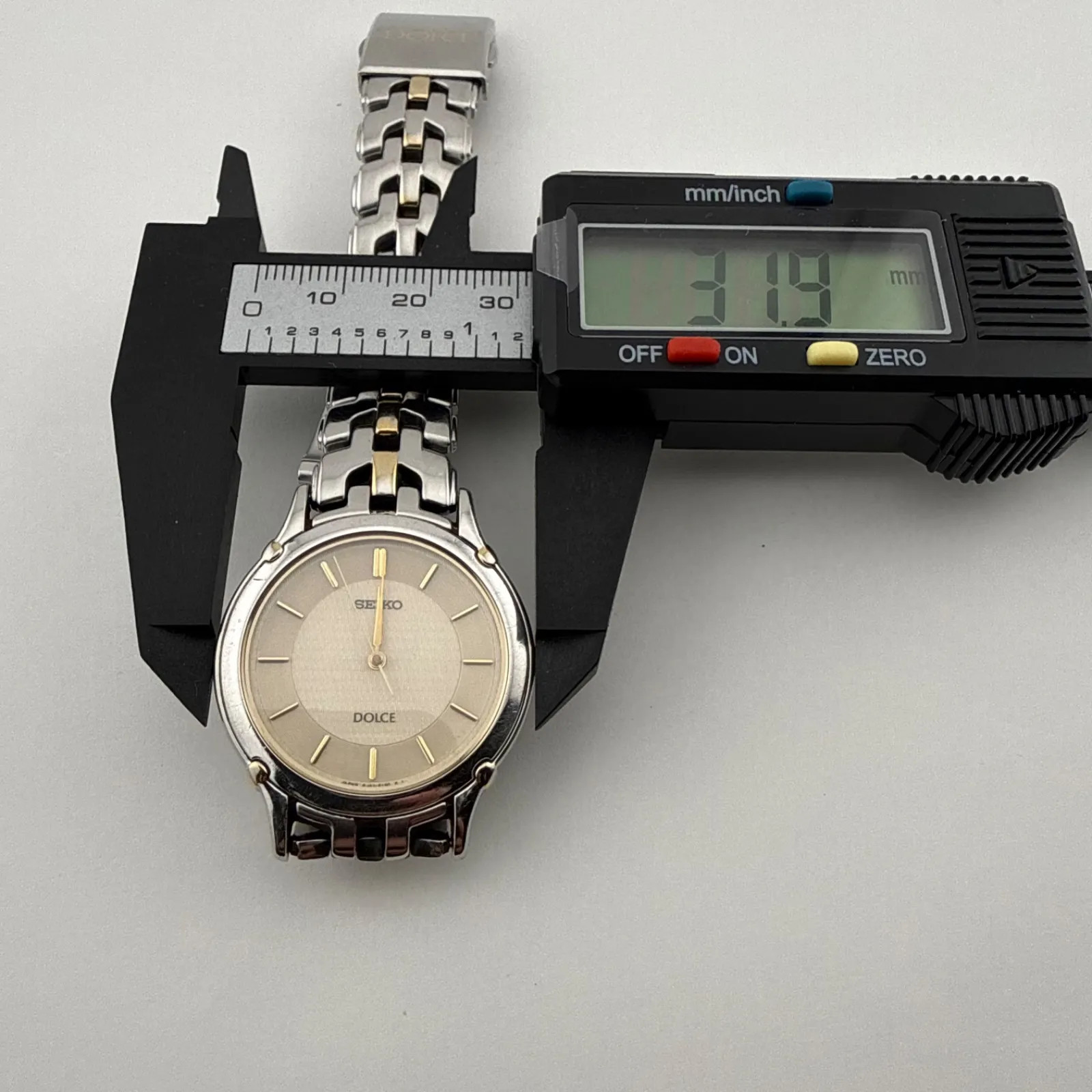 SEIKO 8J41-6080 Seiko Dolce Men’s/Boys’ Quartz Watch, Working Condition,