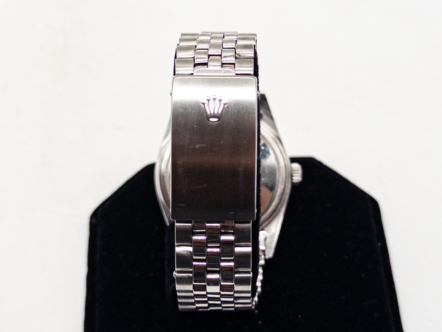 $15000 ROLEX DATEJUST Tiffany & Co Mens 36mm 2ct Diamond SS 18k White Gold Watch