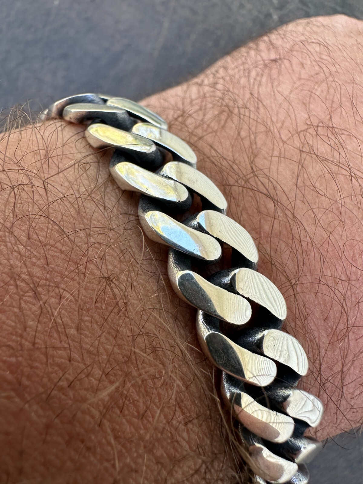 Miami Cuban Link Mens Chain Bracelet Real 925 Sterling Silver Sleek Clasp 6-12mm