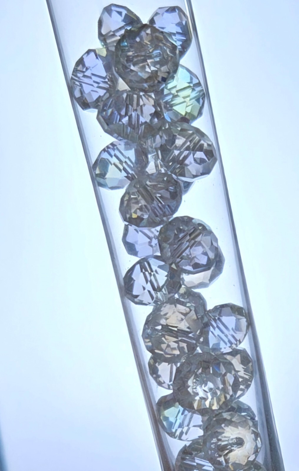 CRYSTAL Beads Bulk Lot DIY Beading TRANSPARENT Mix Colored DIY 8mm 10 lbs