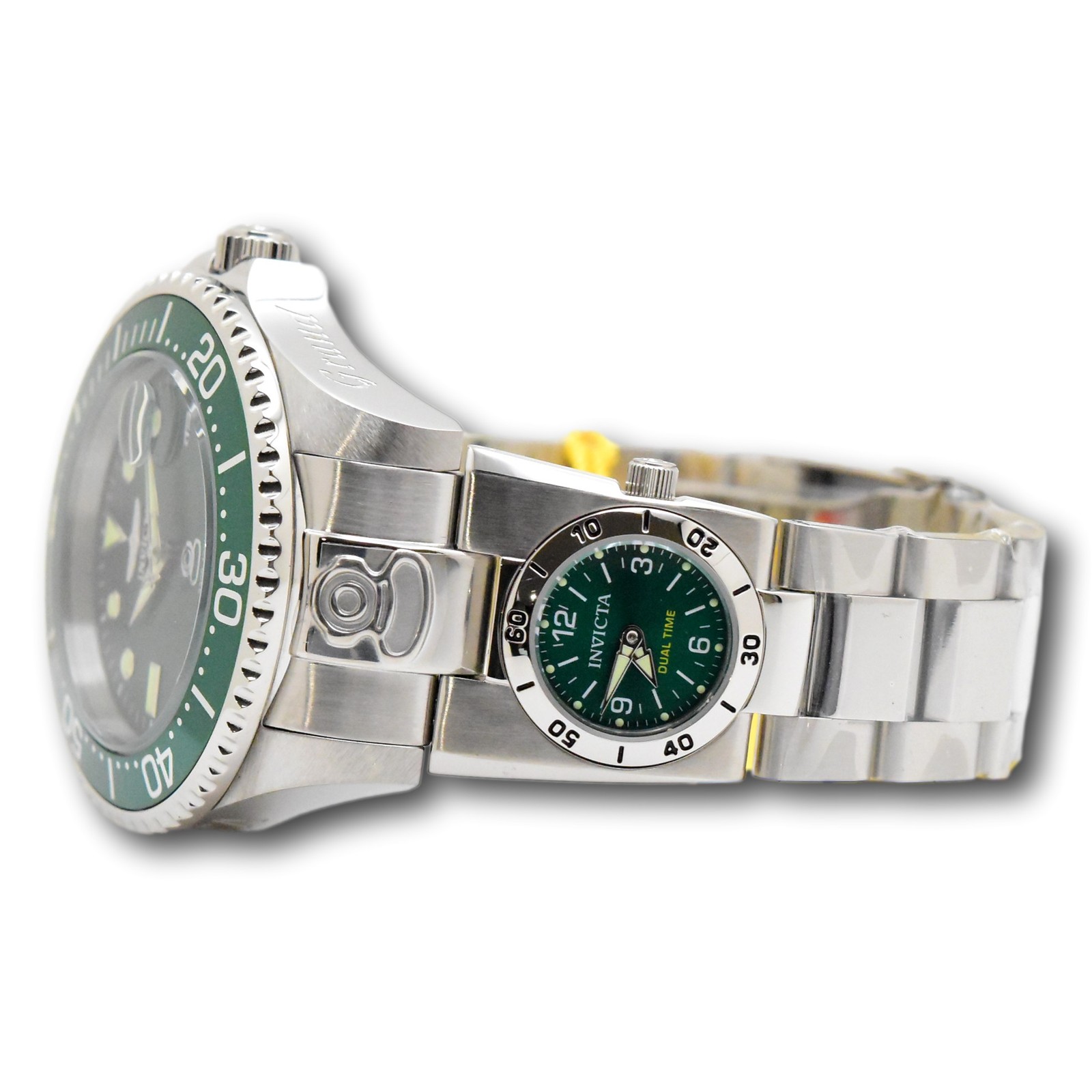 Invicta Emerald Royale – 47mm Grand Diver Automatic Dual Time Watch 45811