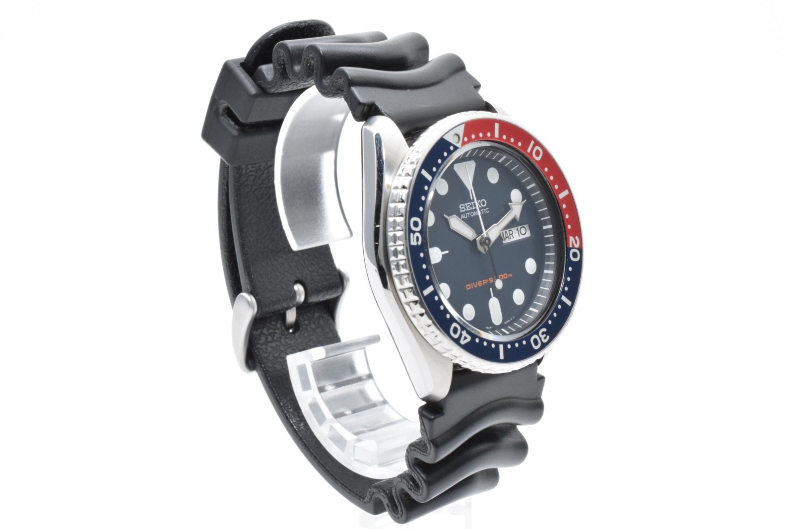 [N MINT] SEIKO SKX009 7S26-0020 Pepsi 200m Diver’s Automatic Men’s Watch JAPAN