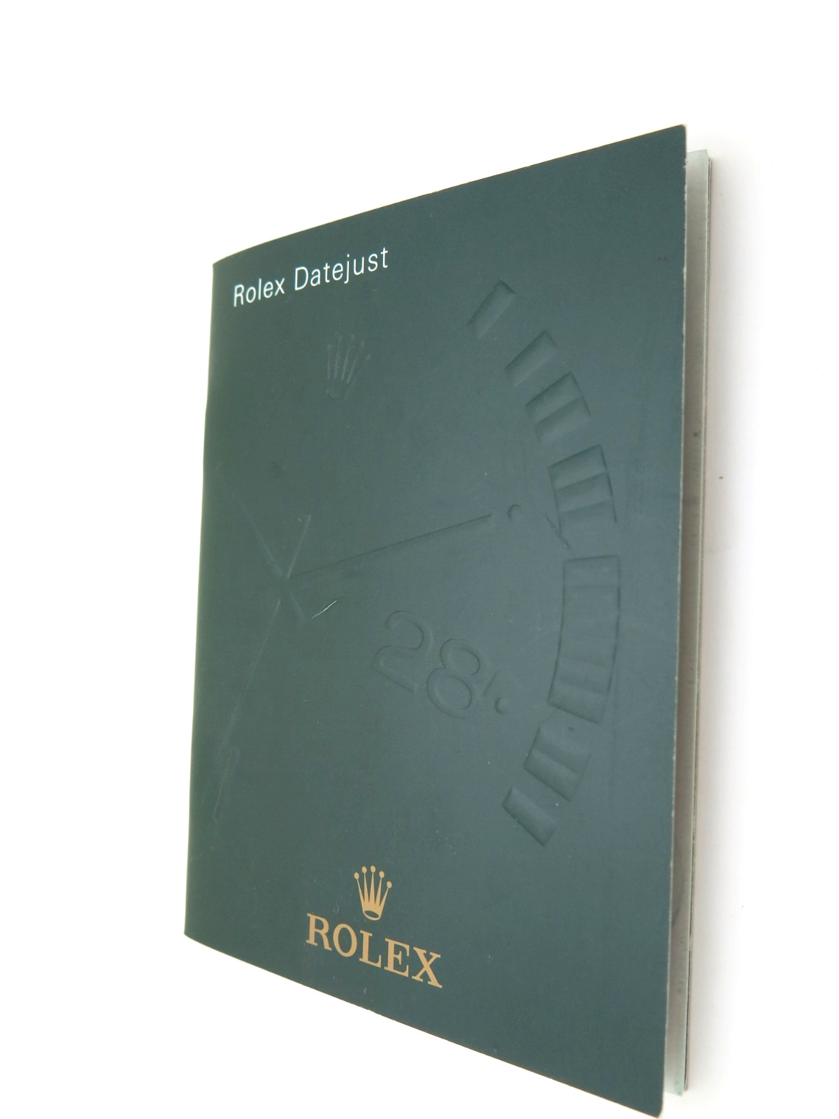 Rolex Datejust Factory Instruction Manual / User Booklet