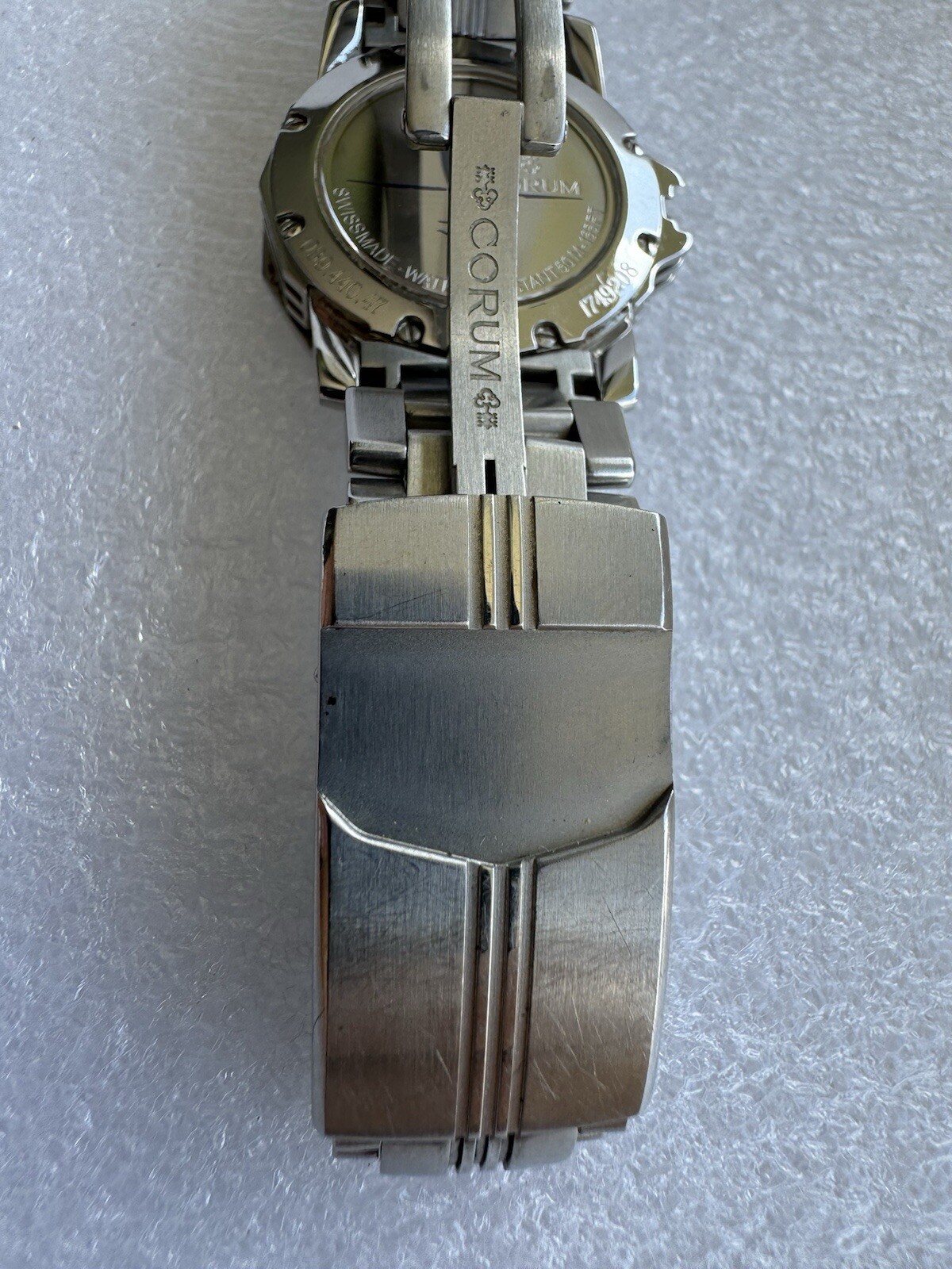 Corum Admiral’s Cup 29mm Steel .54 Diamond Quartz Case 039.440.47