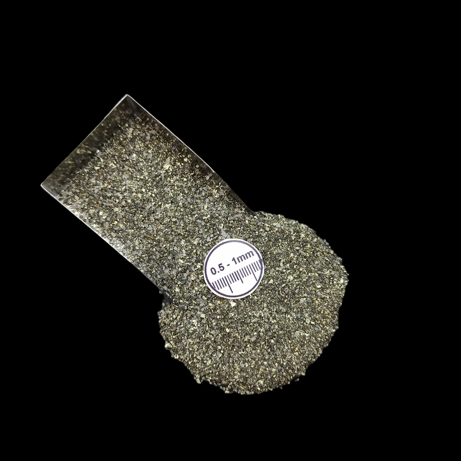 Chalcopyrite 0.5-1mm Stone Granules for Resin Jewelry Decor