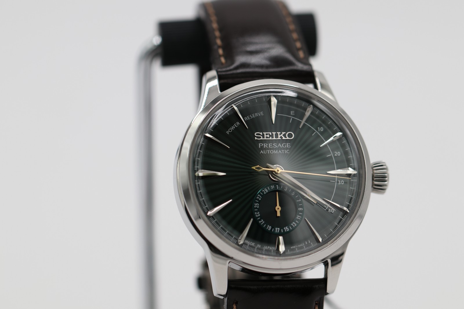 Seiko Presage Automatic Green Men’s Watch – SSA459