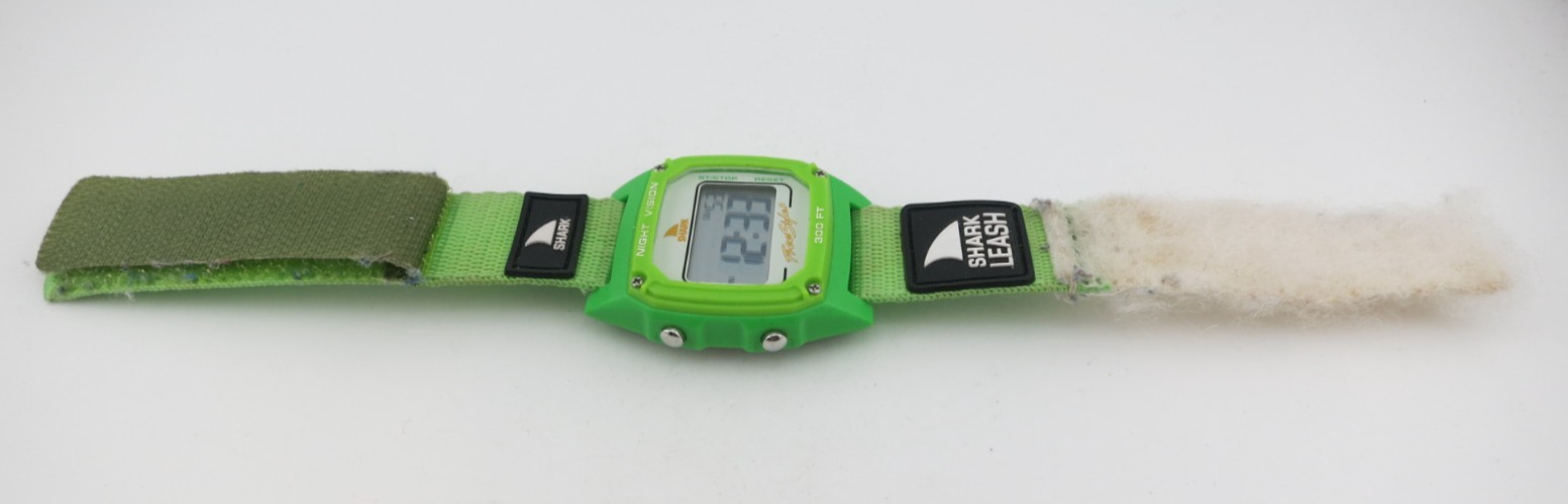 Freestyle Shark Leash Green Digital Watch – 10006447 – New Battery