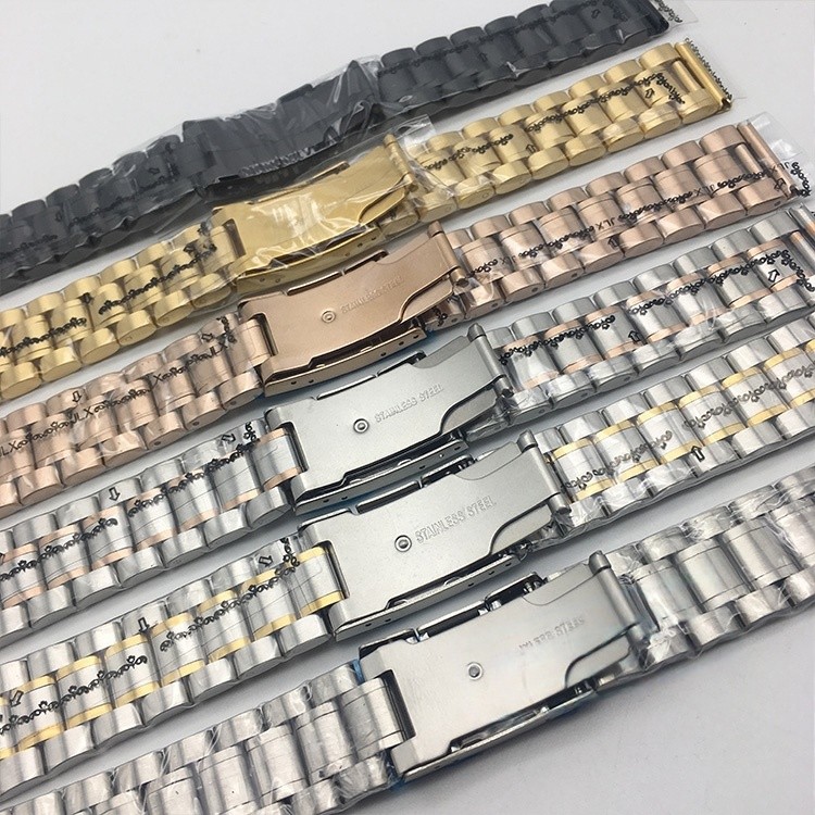 12 14 16 17 18 19 20 21 22 23 24 26mm Stainless Steel Watch Strap Band Universal