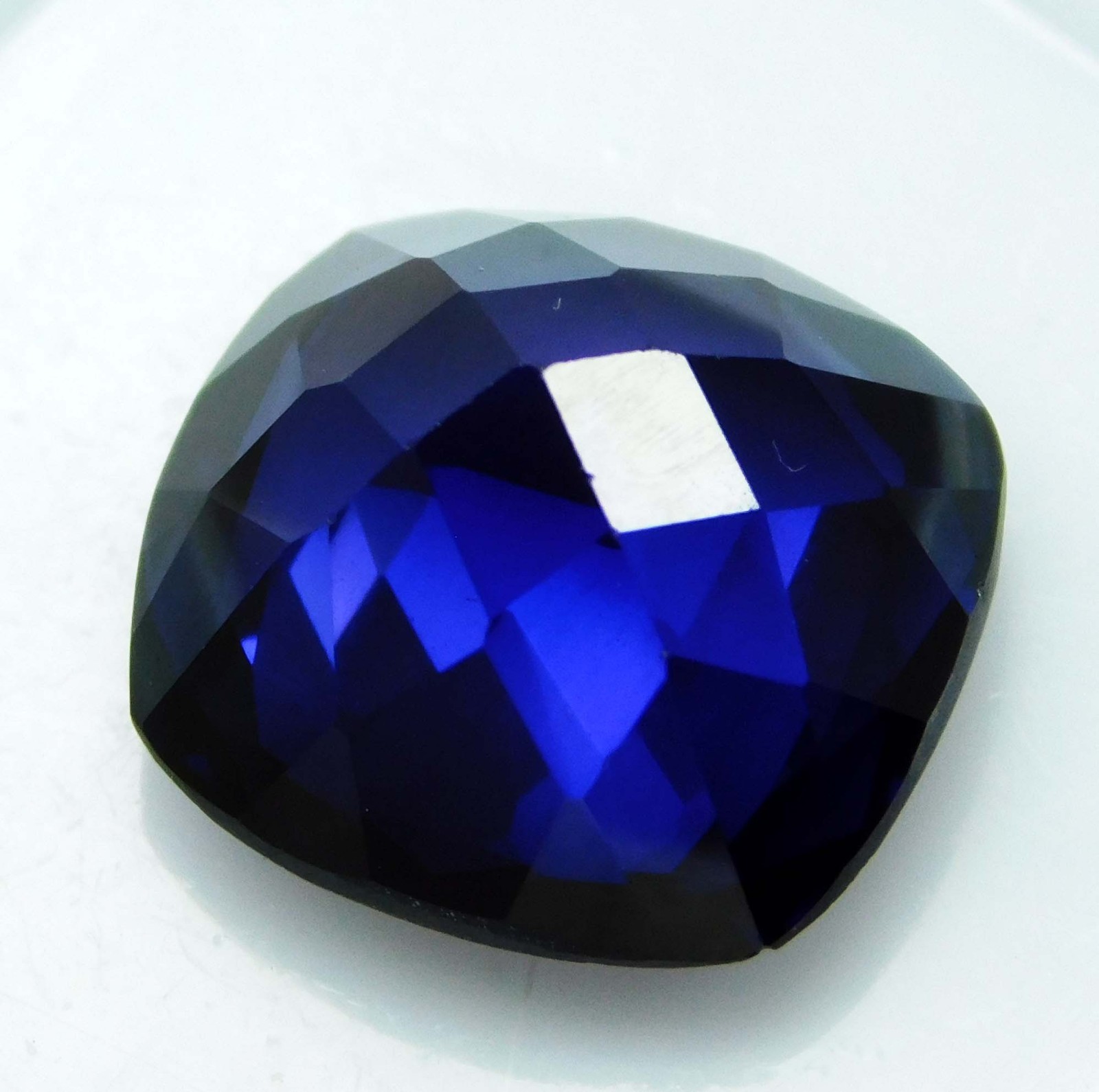 Natural Purple Blue Tanzanite 8.85 Ct AAA Cushion Cut Certified Faceted Gems