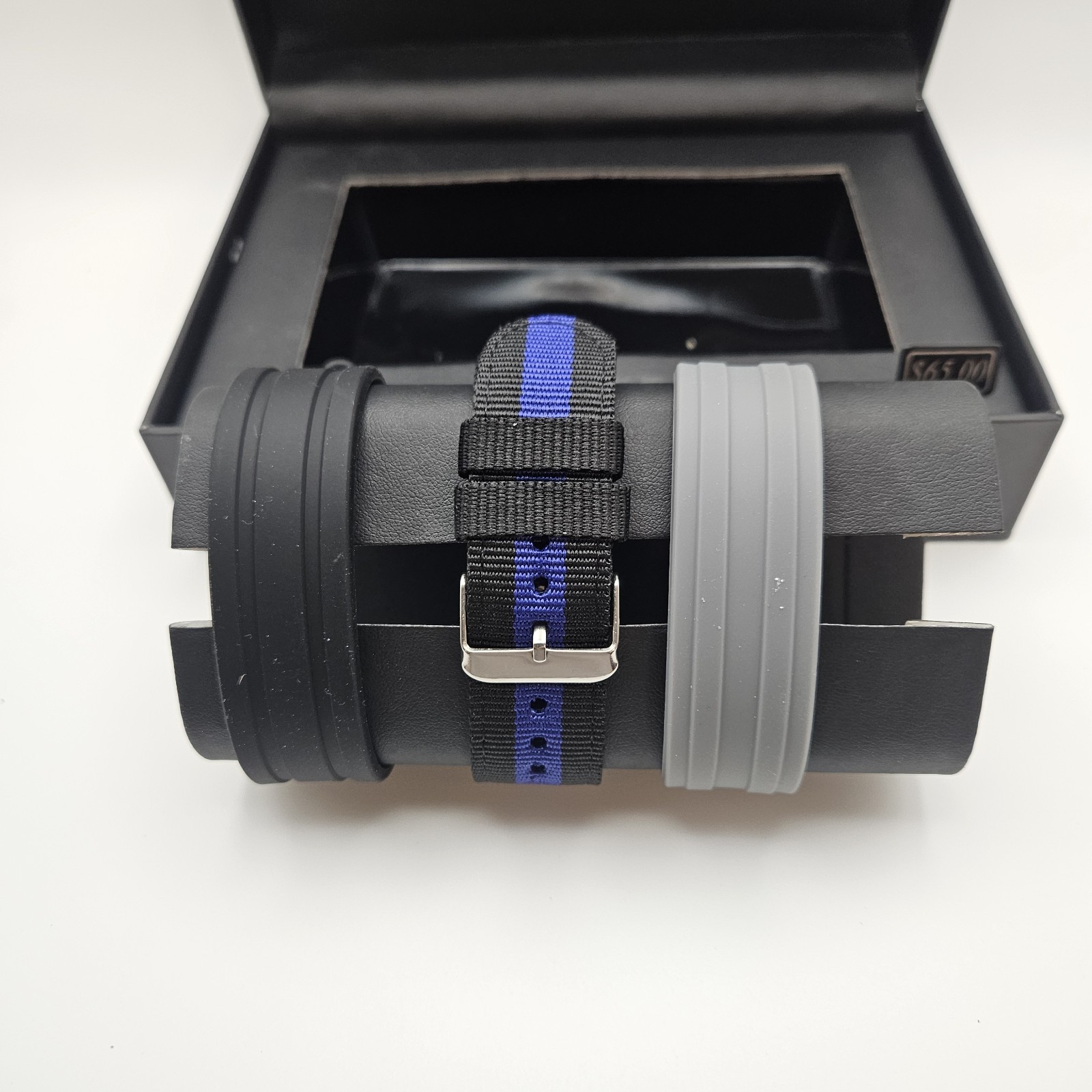 L & Co. Timepieces Men’s Gift Set Watch And 2 Additional Bands NIB Great Gift