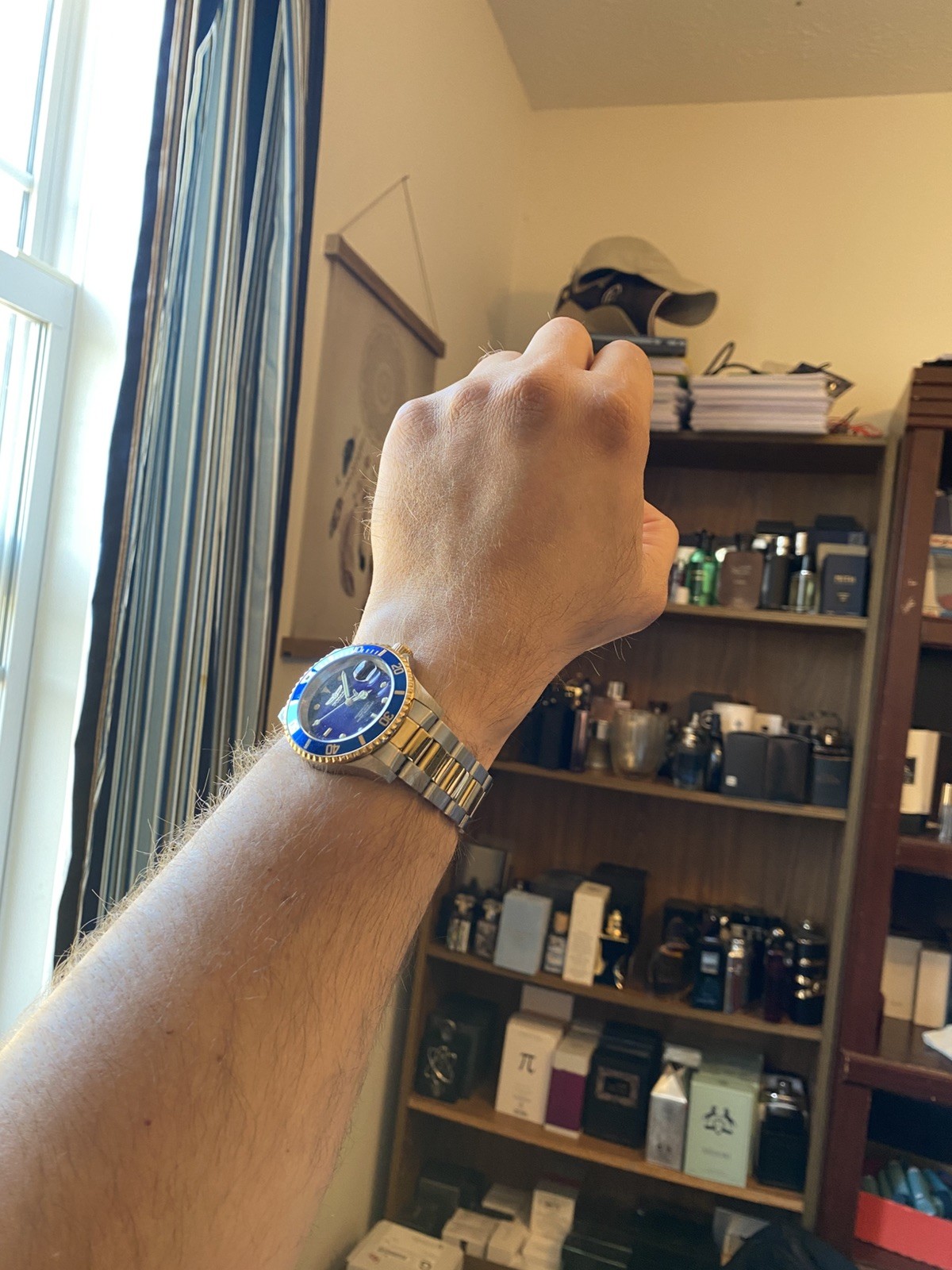 Invicta Pro Diver 40mm Blue Dial Two Tone Stainless Steel, Free Shipping!