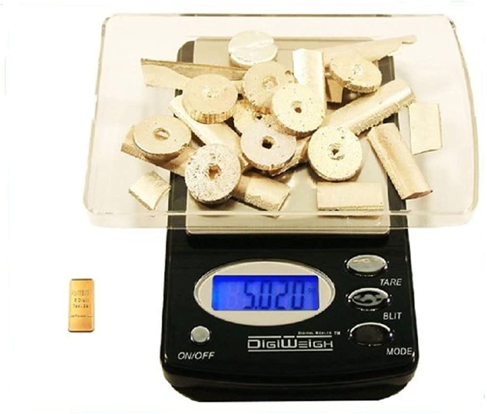 Digital Reloading Scale 1000×0.1g Weighs Gunpowder Rifle Ammunition Casings Hunt