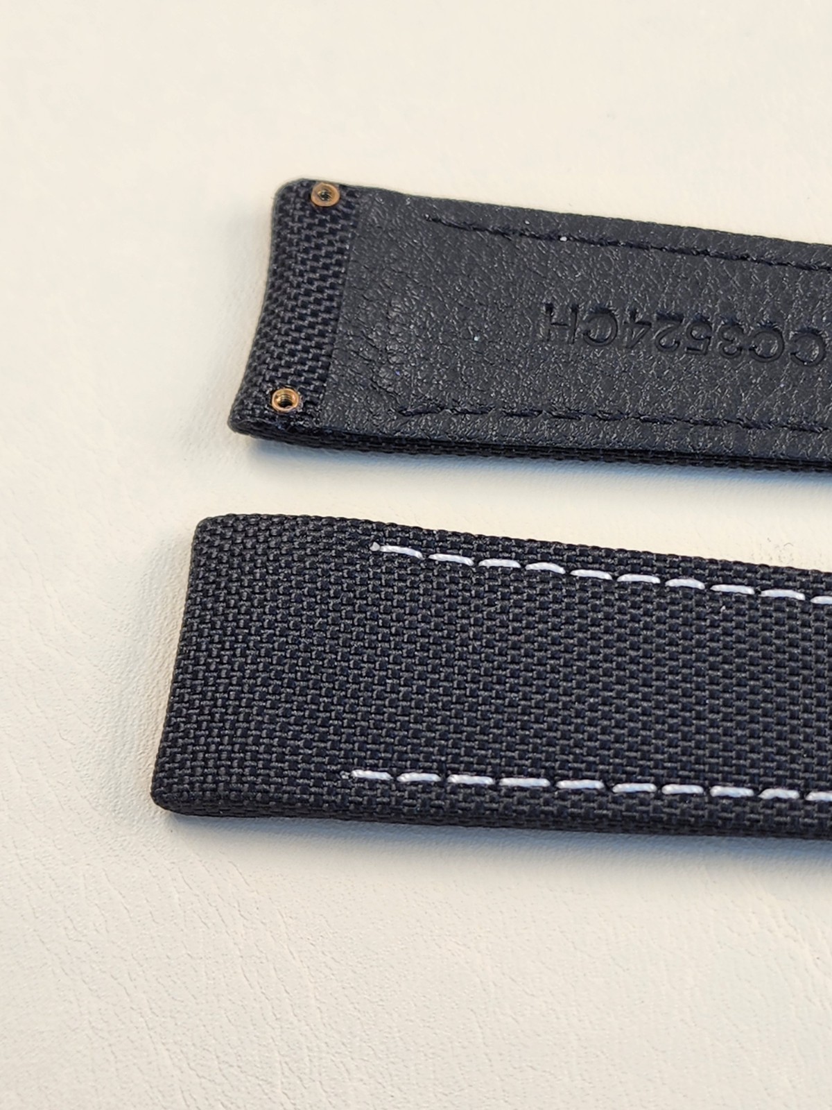 Ebel 3524CH Technofiber/Cordura replacement straps 1911 Senior Chrono, Discovery