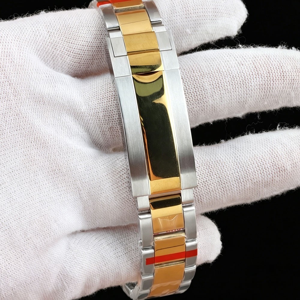 Tandorio 39mm Two-tone Sapphire 20ATM Luminous Automatic Japan NH35 Men Watch