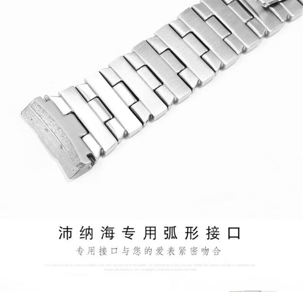 Stainless Steel Strap For Panerai Luminor PAM441 111 01316 Butterfly Buckle Band