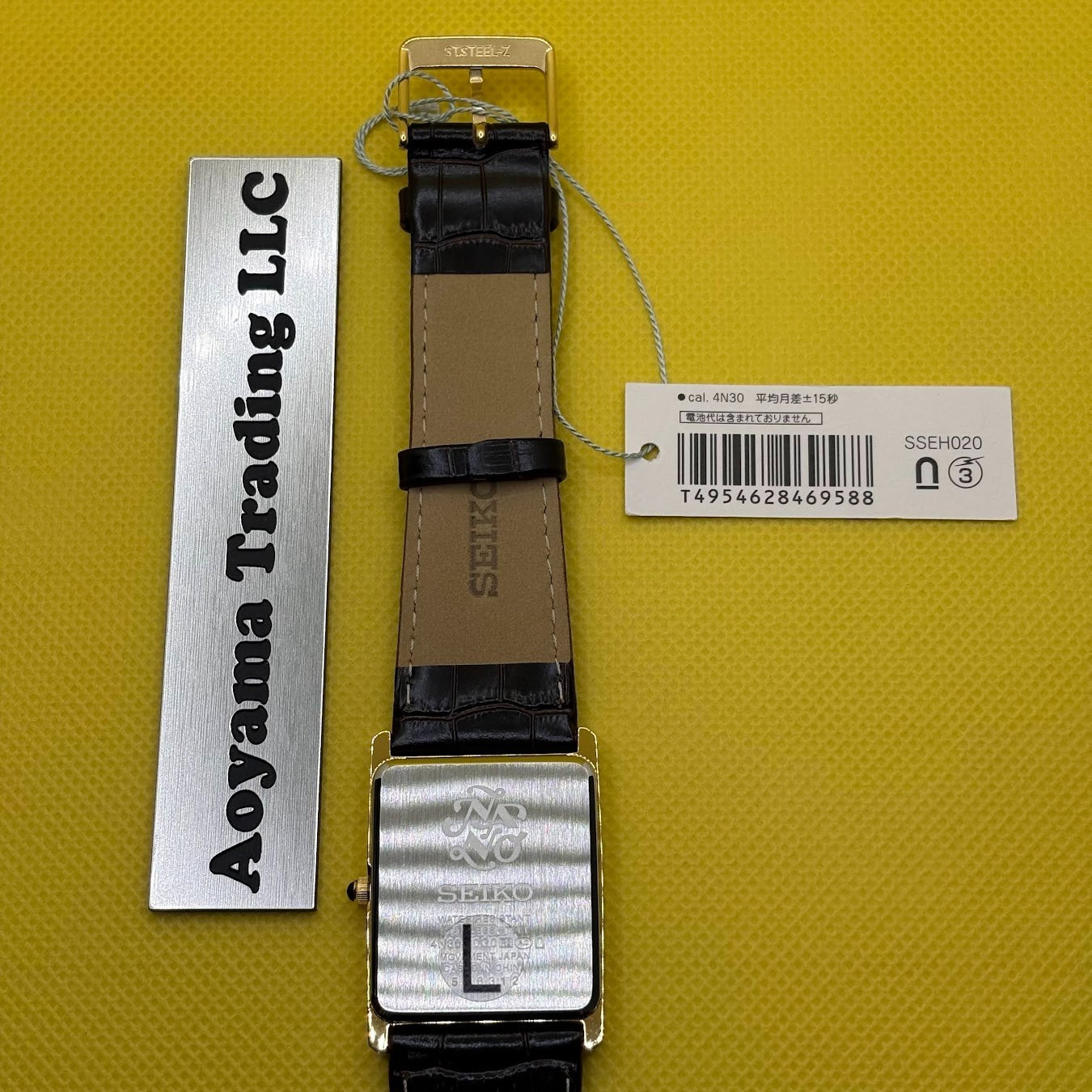 Seiko Selection nano universe Limited SSEH020 Men’s Watch NEW Brown Band Japan🔥