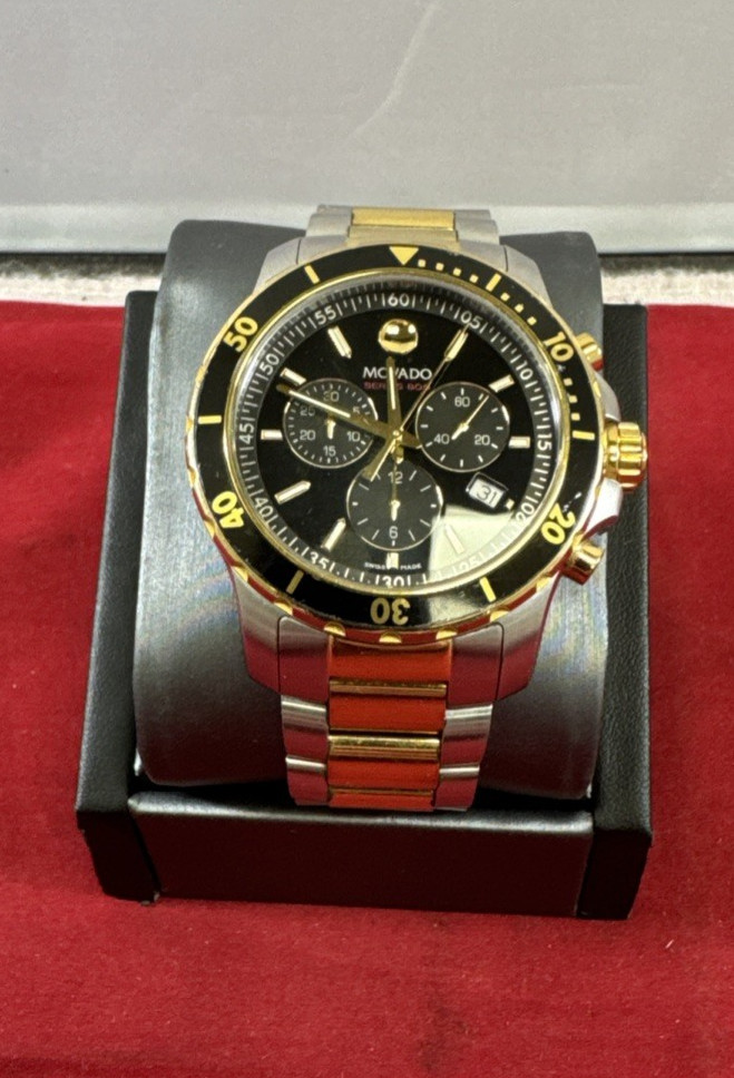 MOVADO SERIES 800 CHRONOGRAPH TWO-TONE MEN’S 42MM 2600146