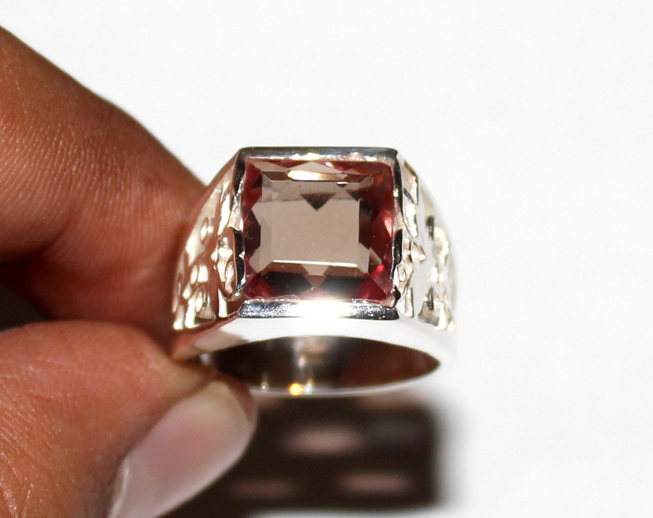 Genuine Color Change Zultanite Ring, Sterling Silver Vintage Jewelry