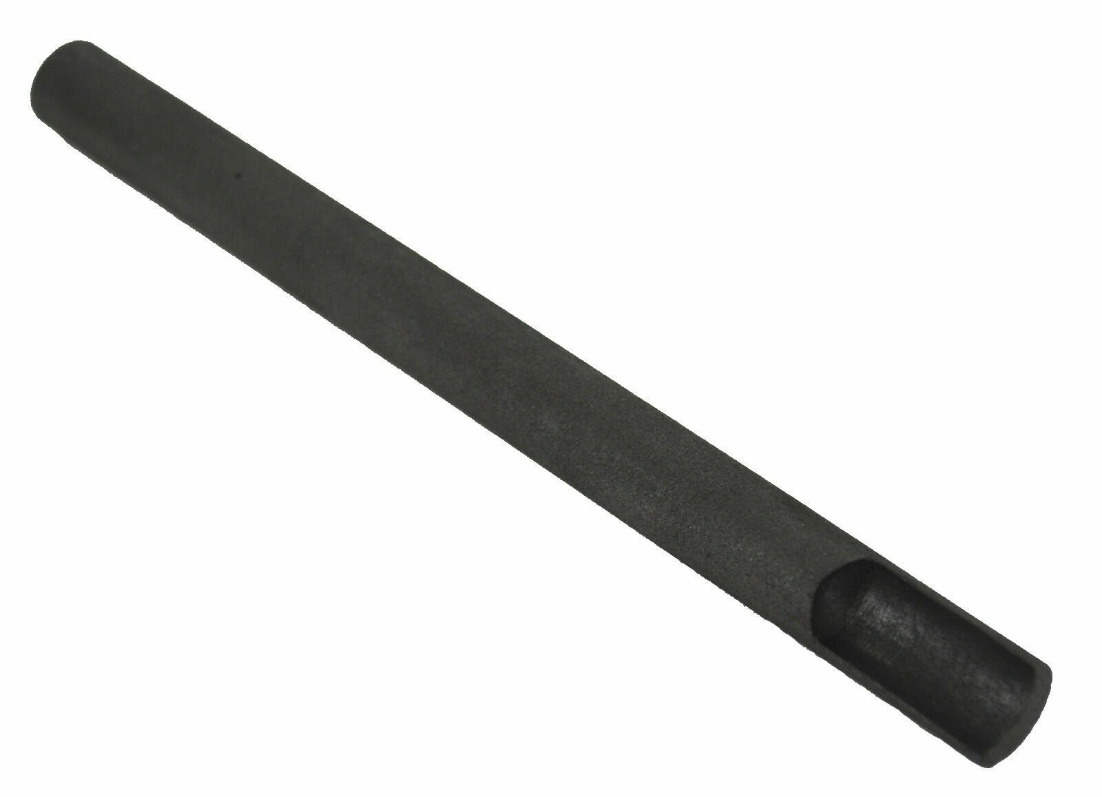 LRG GRAPHITE CRUCIBLE STIR ROD IMPURITY SCOOP LADLE SKIMMER MELTING GOLD SILVER