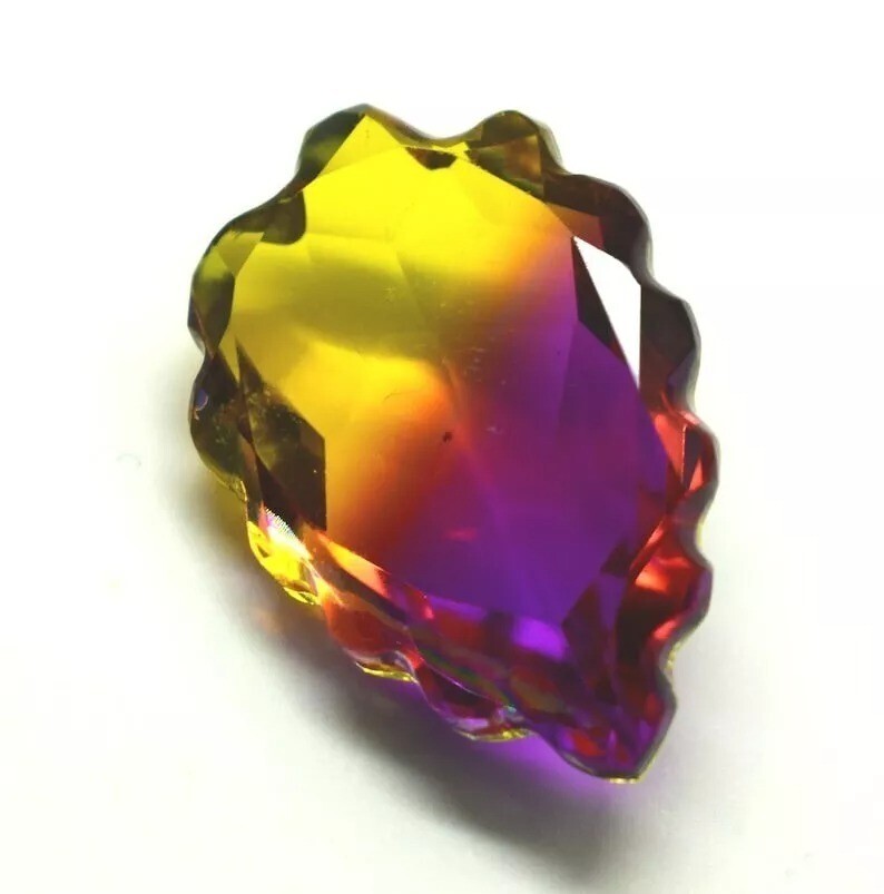 Awesome Tourmaline Pear Cut Carving 96-98Ct Bi-Colour Certified Loose Gemstone