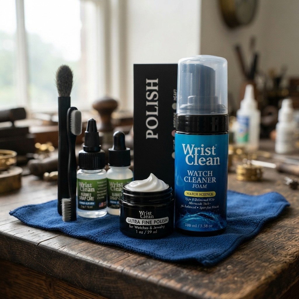 9-Piece Luxury Watch Cleaning & Polishing Kit – Protect Your Timeless Investment
