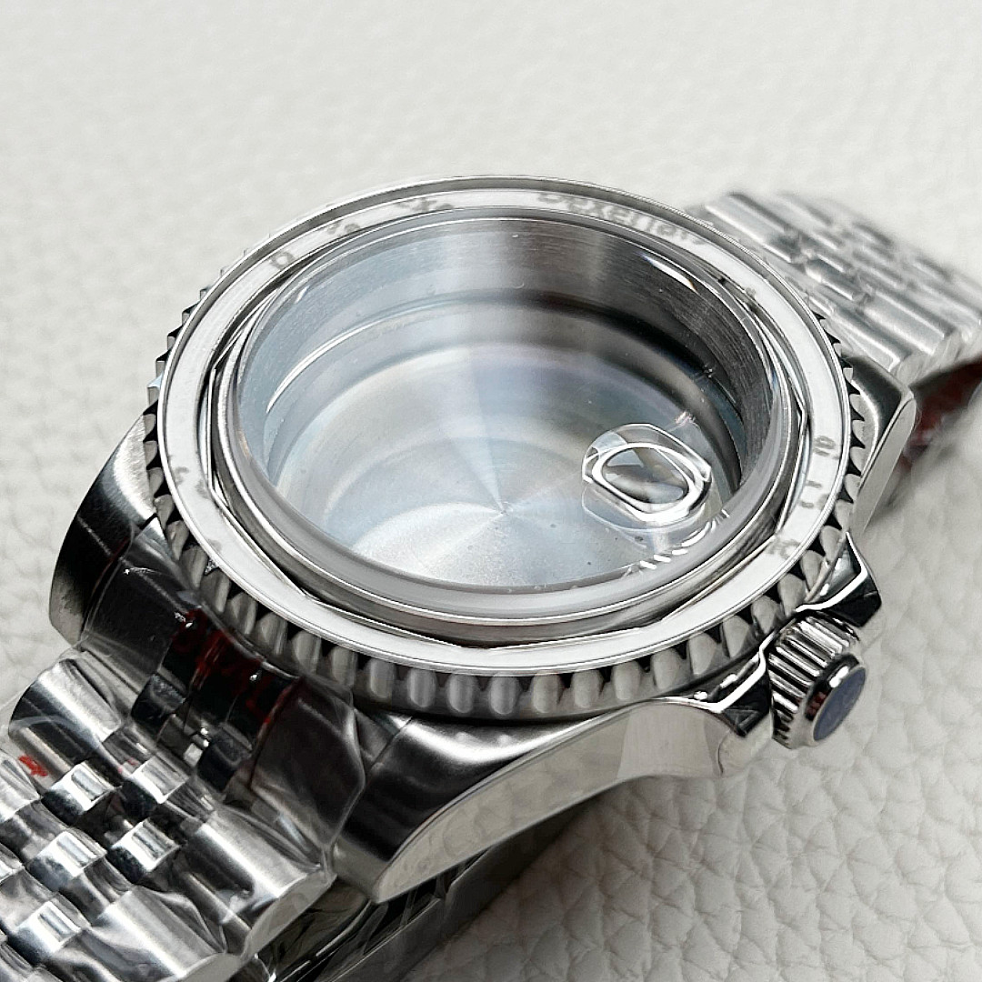 40MM SUB GMT Unidirectional bezel 20ATM Watch Case Sapphire Fit NH34 NH35 NH36