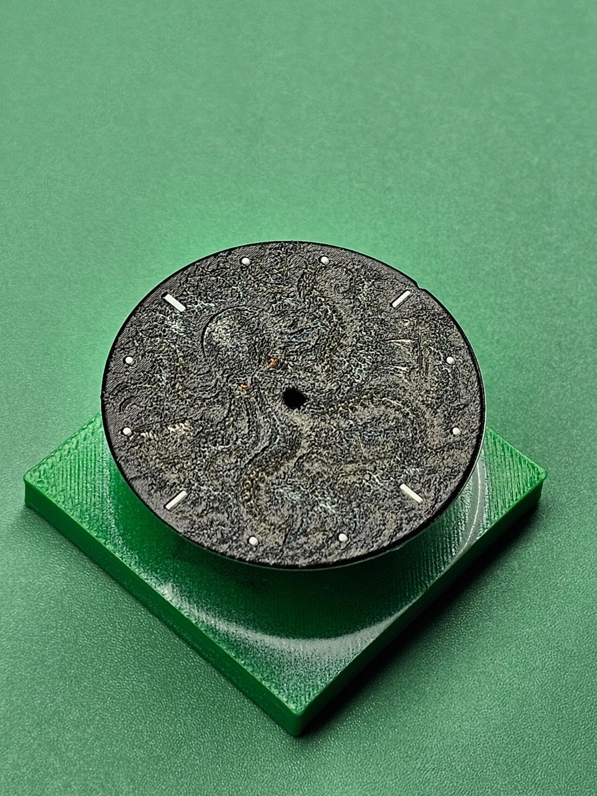 Kraken Octopus Sea Ocean 34.5mm NH35 NH36 Seiko Mod Textured Watch Dial -UK Made