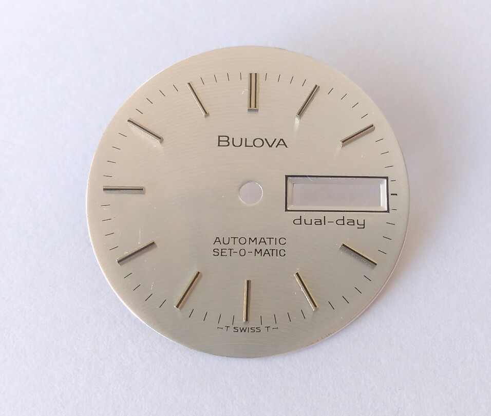 ETA 2879/Bulova 1133.10 Dual-Day Automatic Watch Dial 28.50mm Swiss Made
