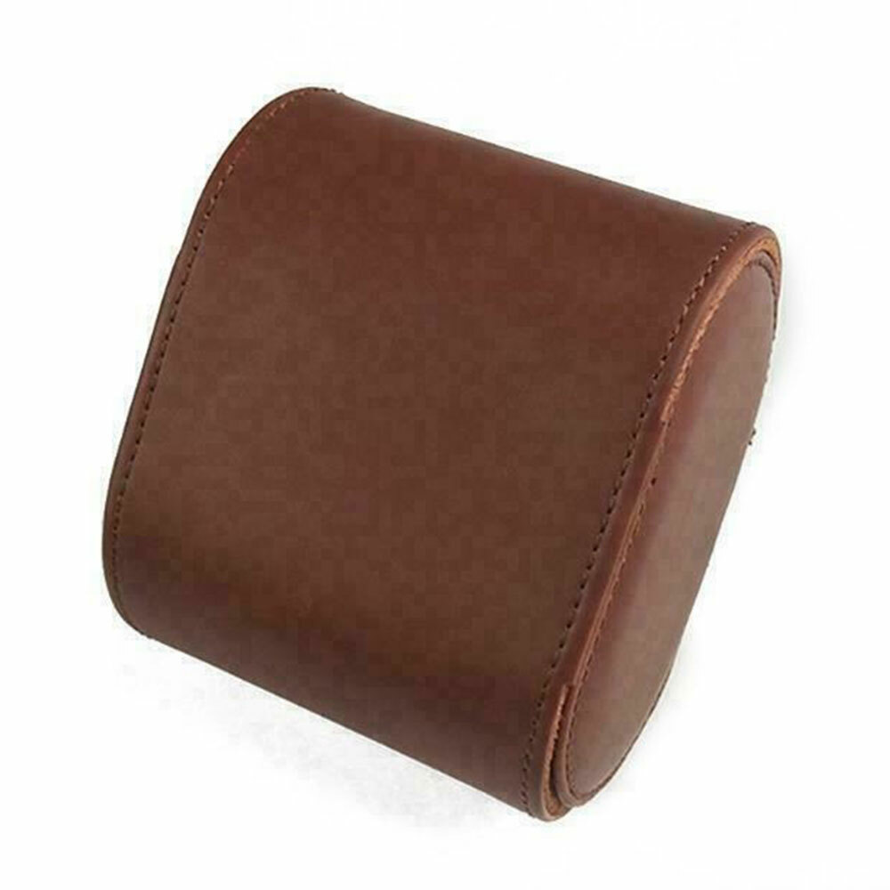 Single# Watch Roll Travel Case Leather Watch Storage Organizer Wristwatches Box