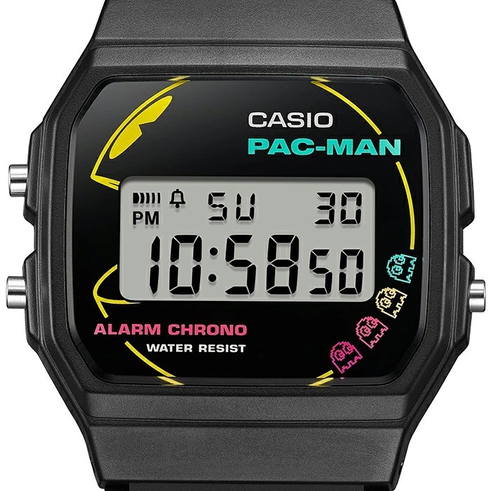 CASIO CLASSIC x PAC-MAN Collaboration Watch A100WEPC-1BJR Limited Edition New