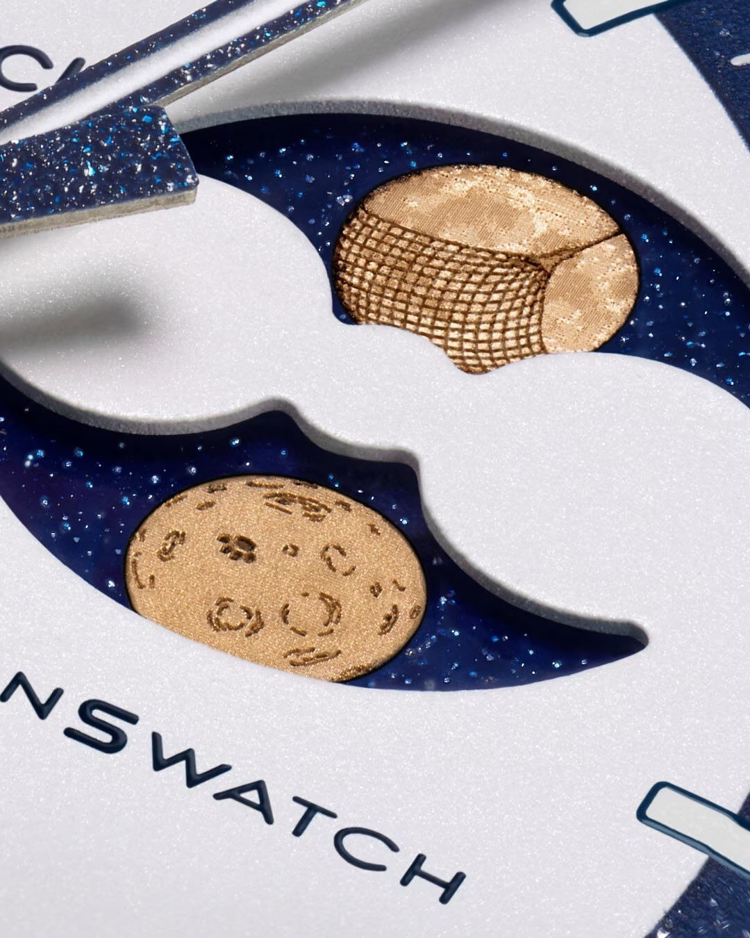 Swatch x Omega Watch MISSION TO EARTHPHASE – MOONSHINE GOLD