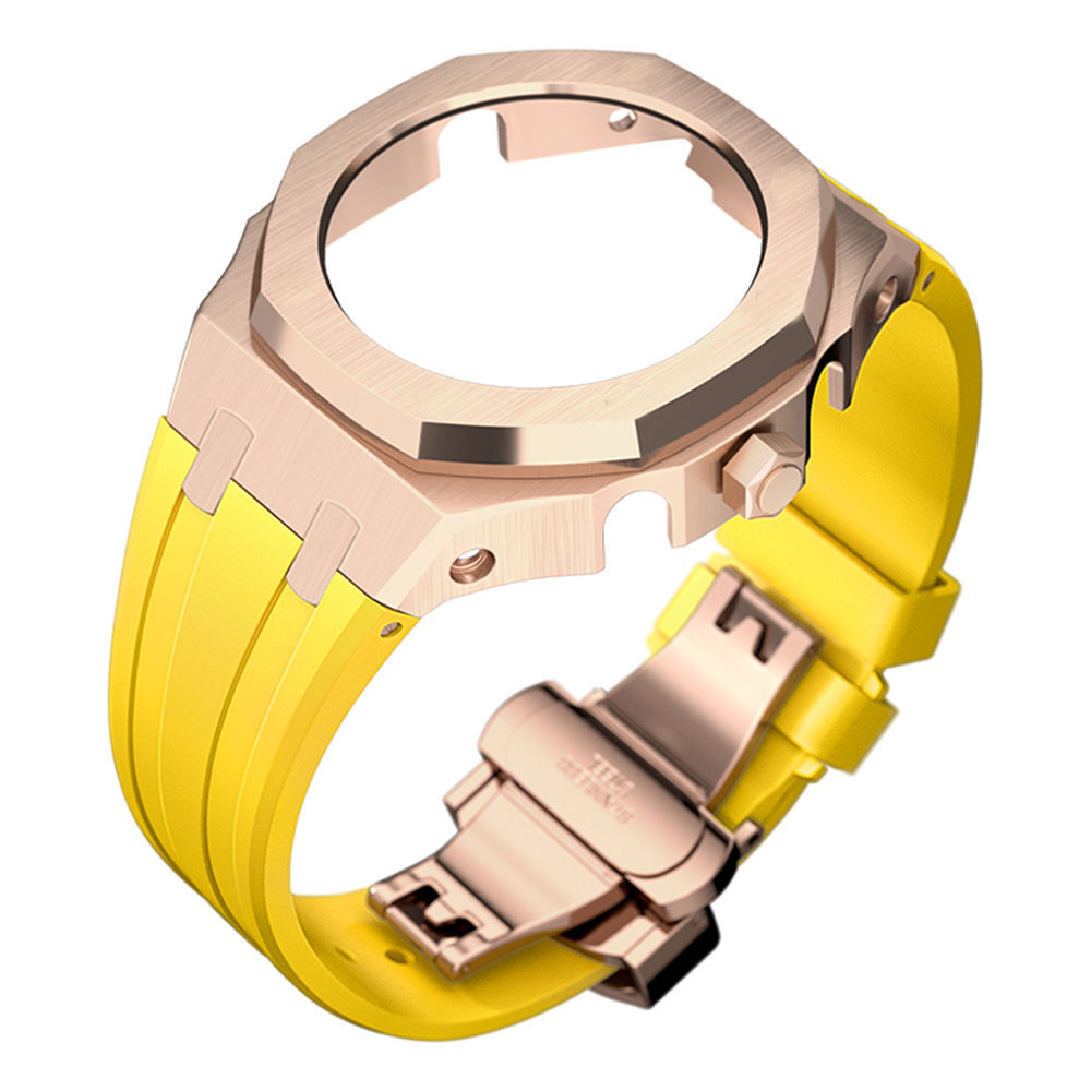 Premium 316L Stainless Steel Case + Strap AP Mod Kit for Casioak GA2100/GA2110
