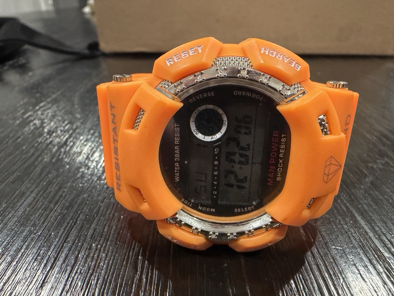 King Master Watch KM-511 ORANGE BAND