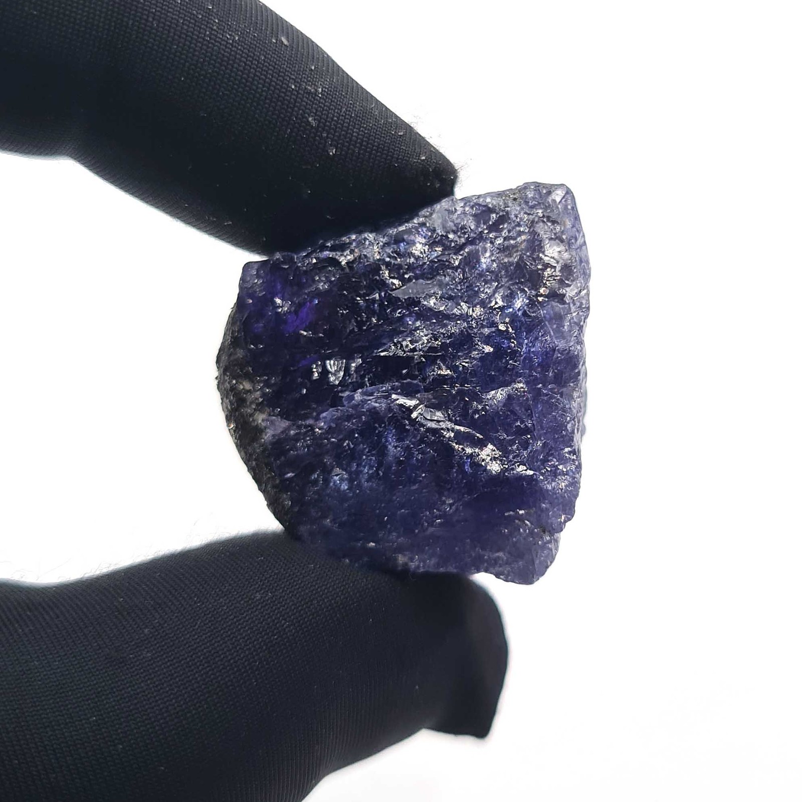 Natural Tanzanite Raw Rough Loose Gemstone 31*28*28 MM 173 CT