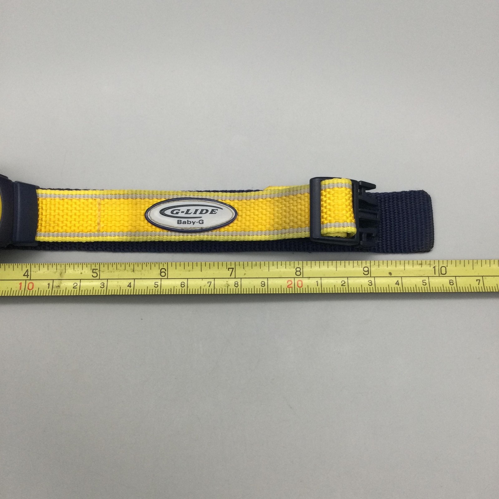 Casio Baby-G G-Lide BGX-132 Unisex Watch 39mm Yellow Blue Digital New Battery