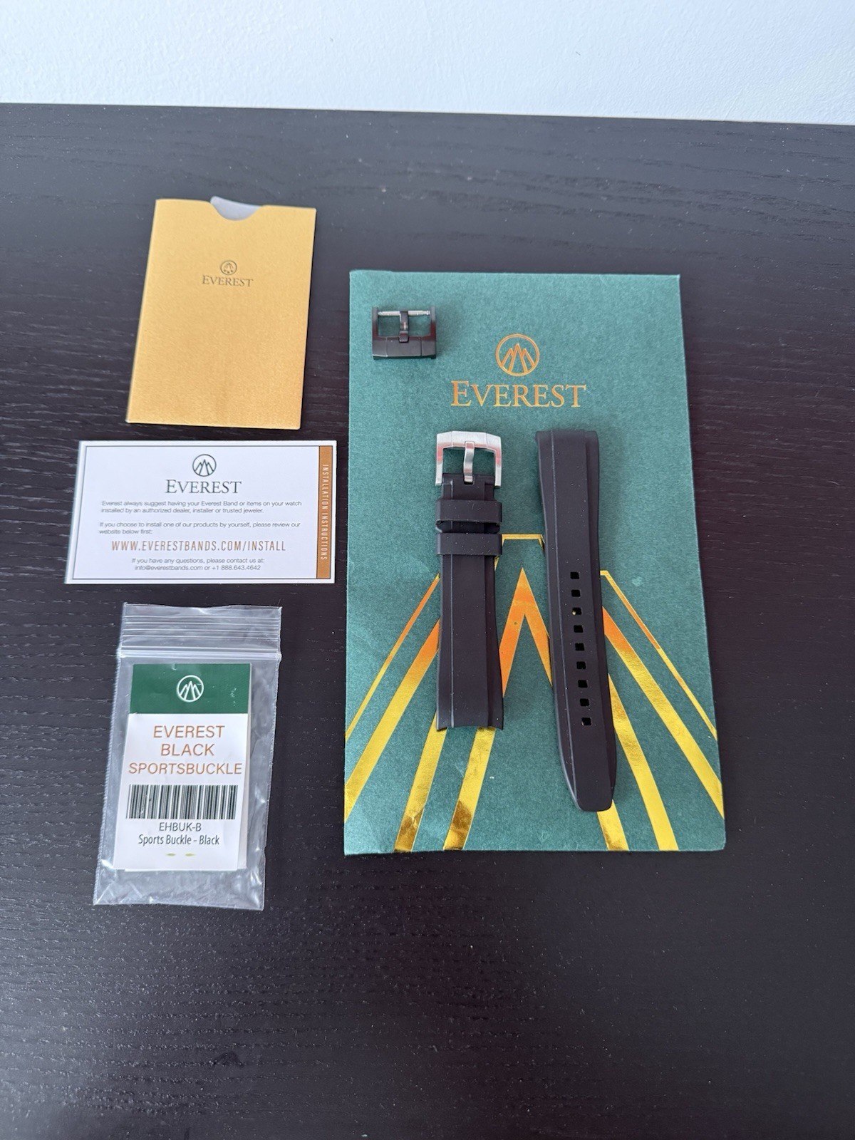 Everest Rubber Strap Rolex Explorer II 42mm 216570 (‘11-2021) – BRAND NEW