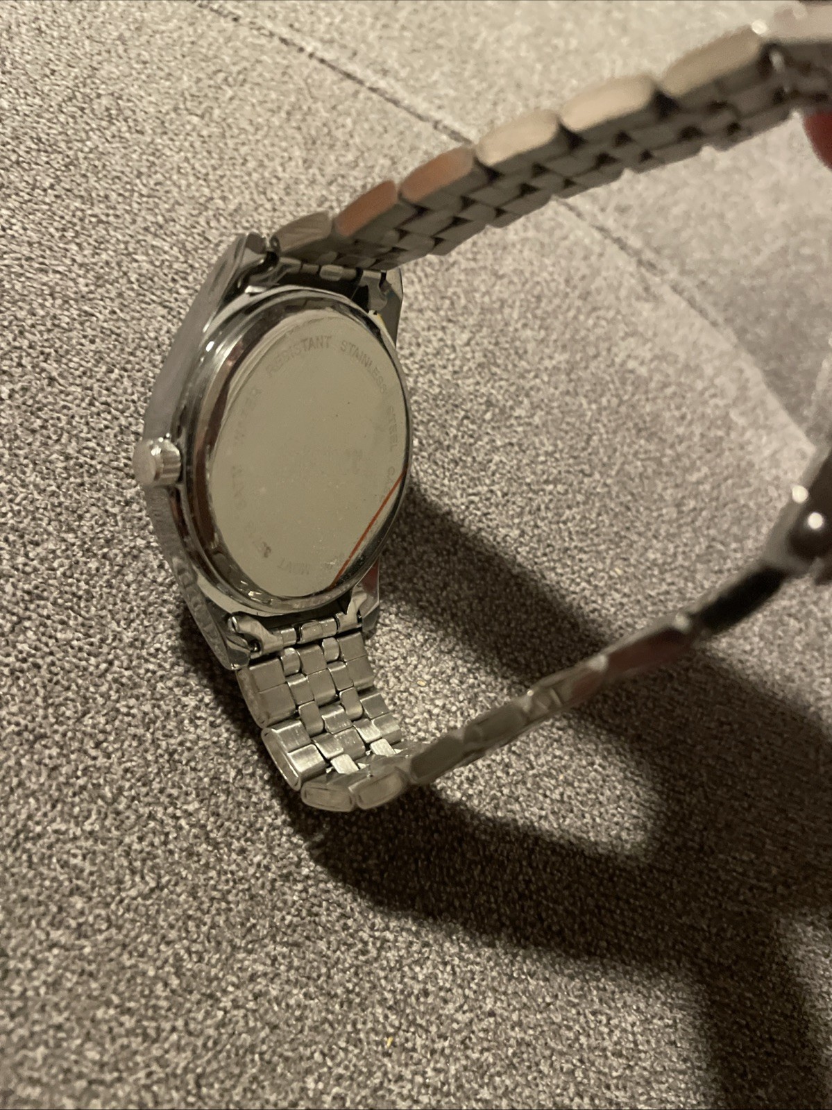 STAUER 35713 3ATM SL28 WATCH SILVER BLUE DIAL – Needs New Battery