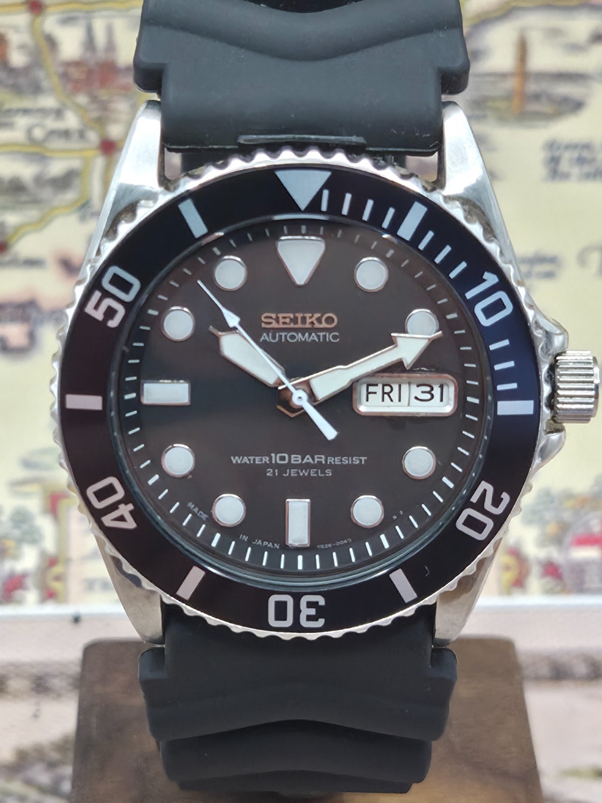 Seiko Mens Automatic Watch SKX031 Scuba Divers 7S26-0040 c.August 1999 BOXED
