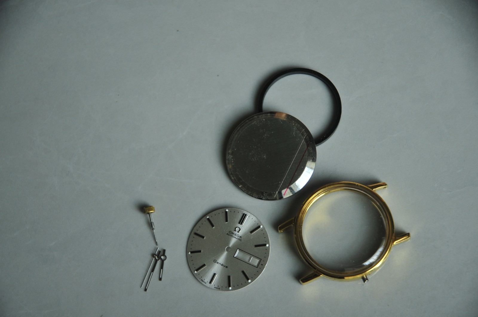 Omega case kit for 1020 movement –all sets except for the movement