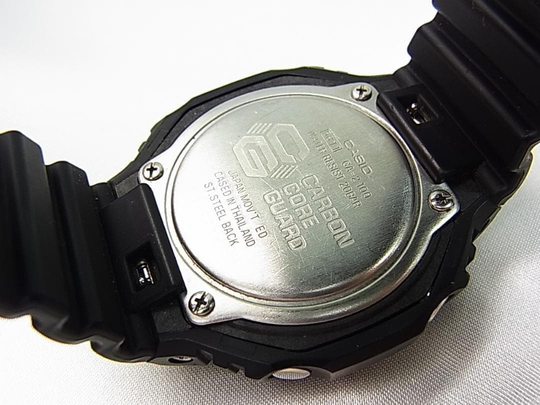 CASIO G-SHOCK GA-2100-1AJF CasiOak Analog Digital Wrist Watch #0008