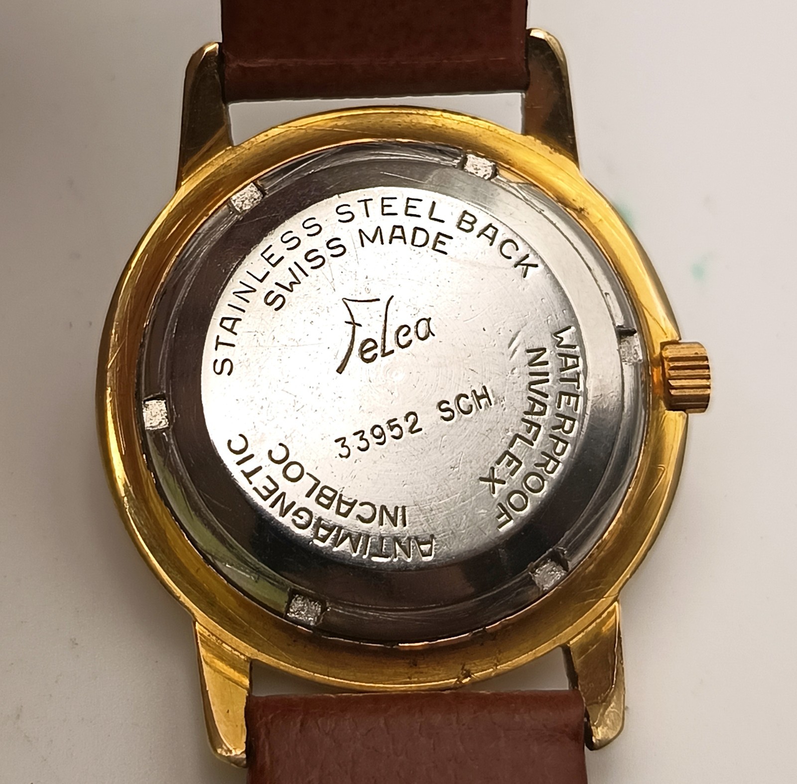 Vintage Felca Sportmaster Rotomatic 21 Jewels AS1361N Automatic Tropical Dial