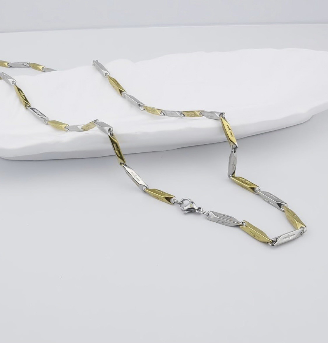 GP 14K Gold Two Tone Chain