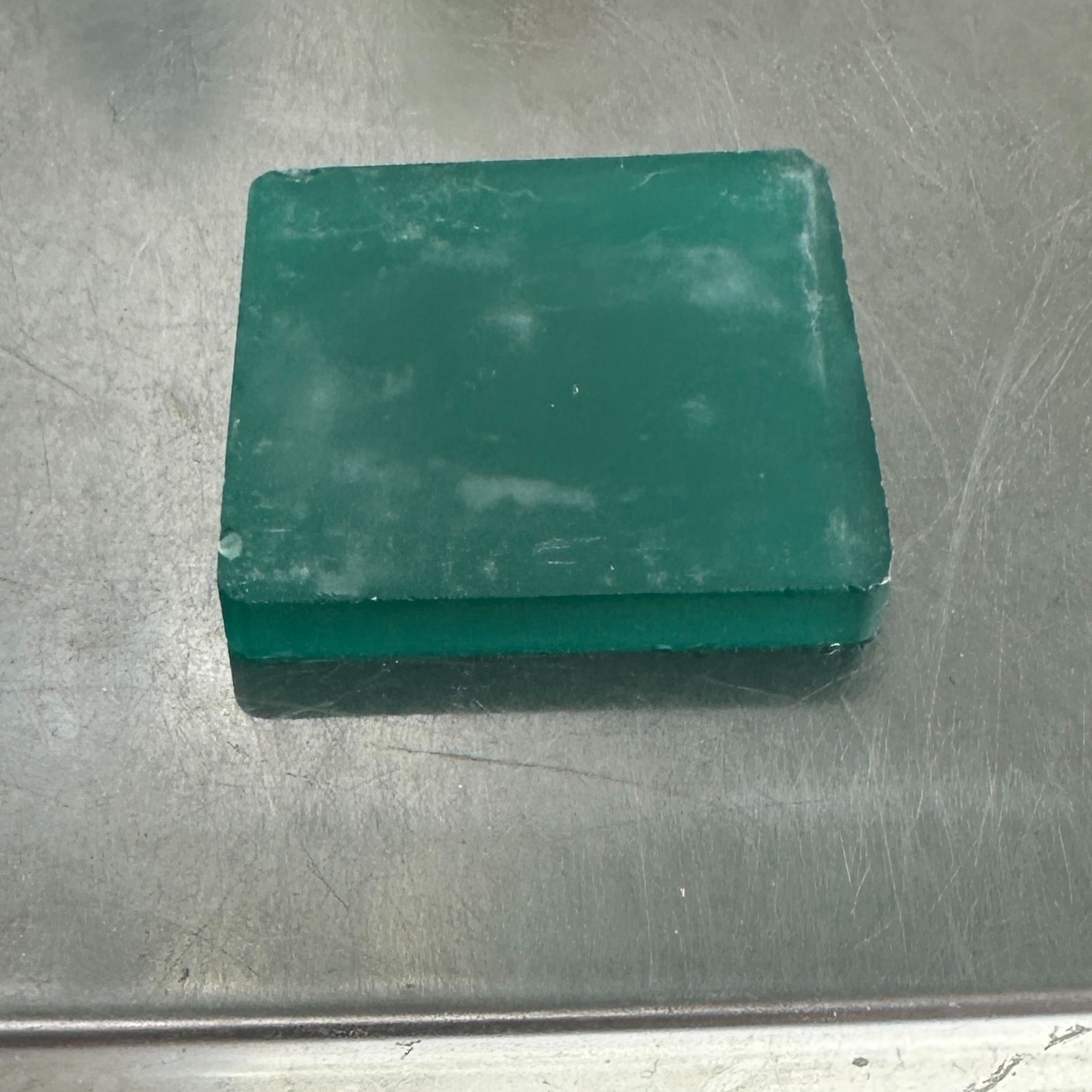 75 G Paraiba Green YAG CERAMIC ( Yttrium Aluminum Garnet ) ROUGH LAB CREATED