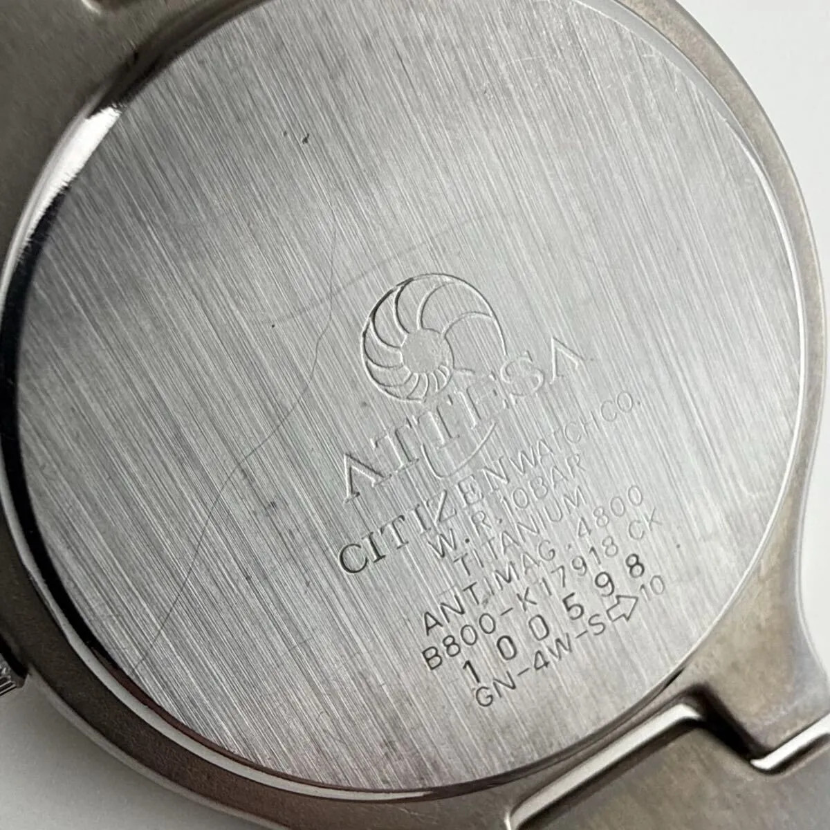 CITIZEN B800-K17918 Citizen ATTESA Eco-Drive TITANIUM Men’s/Boys’ 【USED】