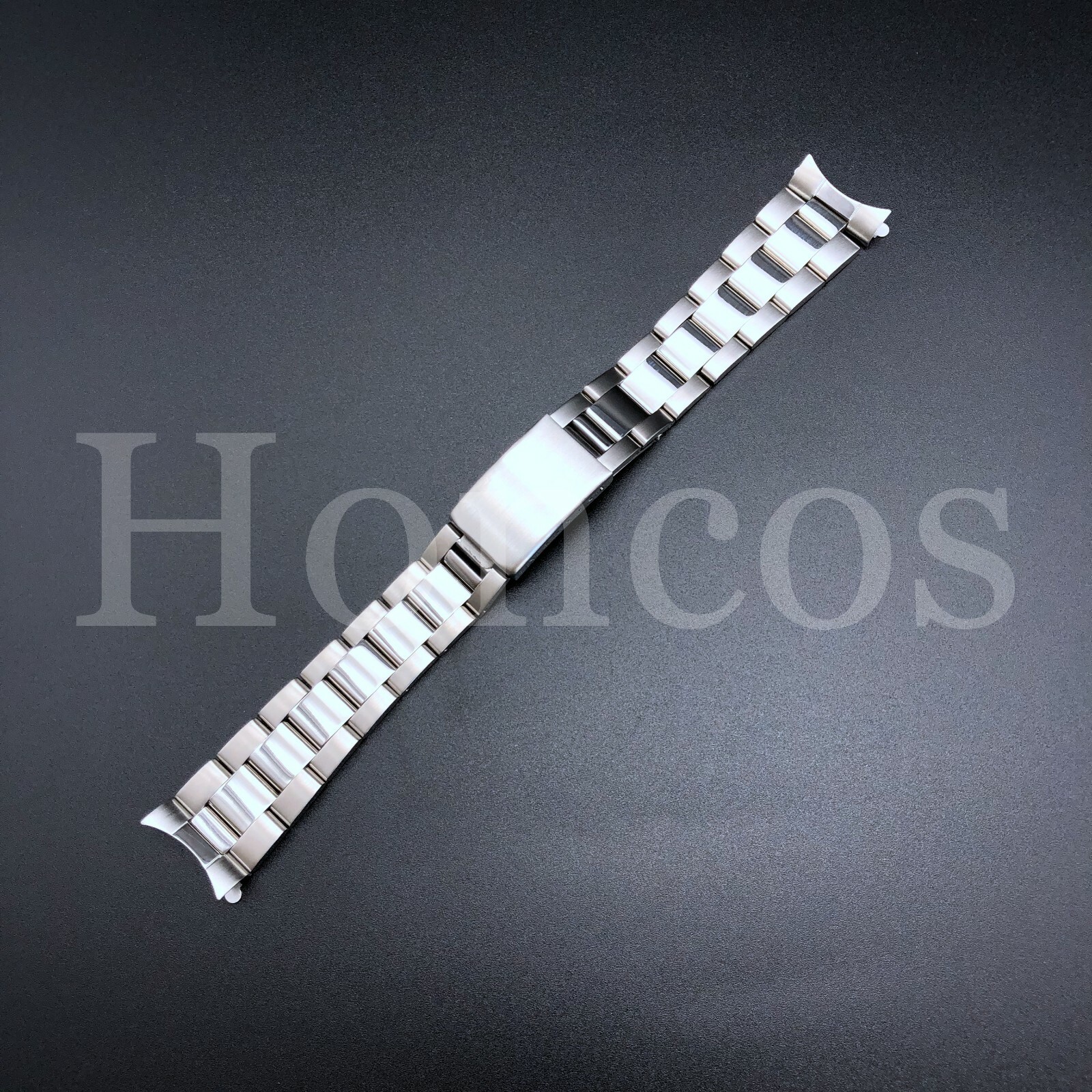 19MM OYSTER WATCH BAND BRACELET FITS FOR ROLEX AIR KING 1500 5500 STAINLESS SIL