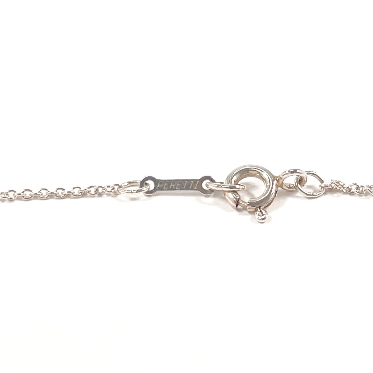 TIFFANY&Co. Necklace Infinity cross Elsa Peretti Silver925 accessory Women