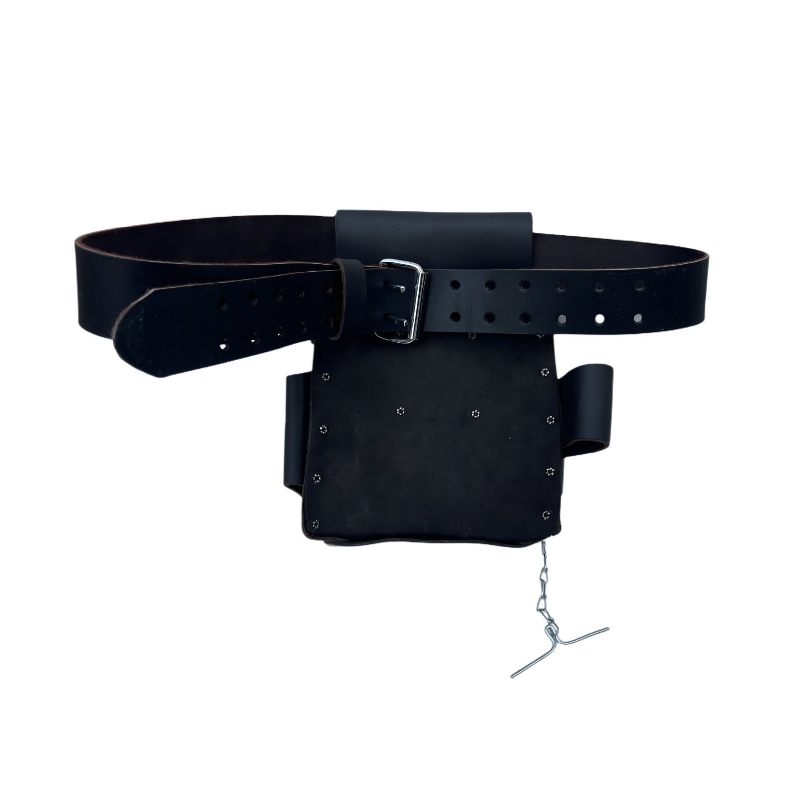 Electrician Leather Tool Pouch | Premium Full-Grain Leather | 10 Pockets