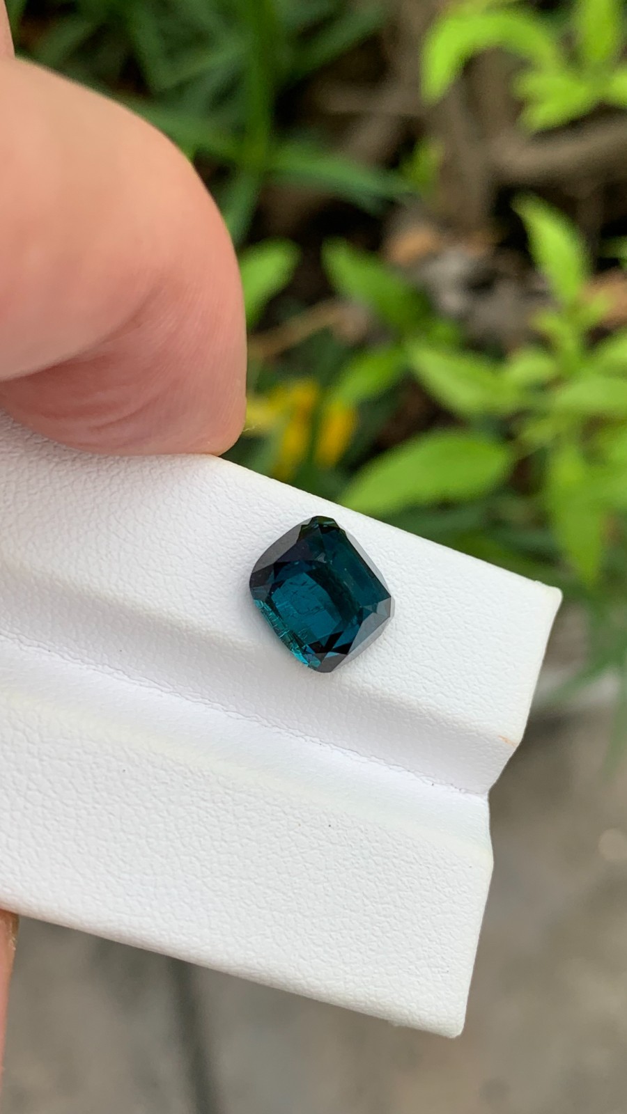 Natural Indicolite Blue Tourmaline faceted , Origin: Afghanistan