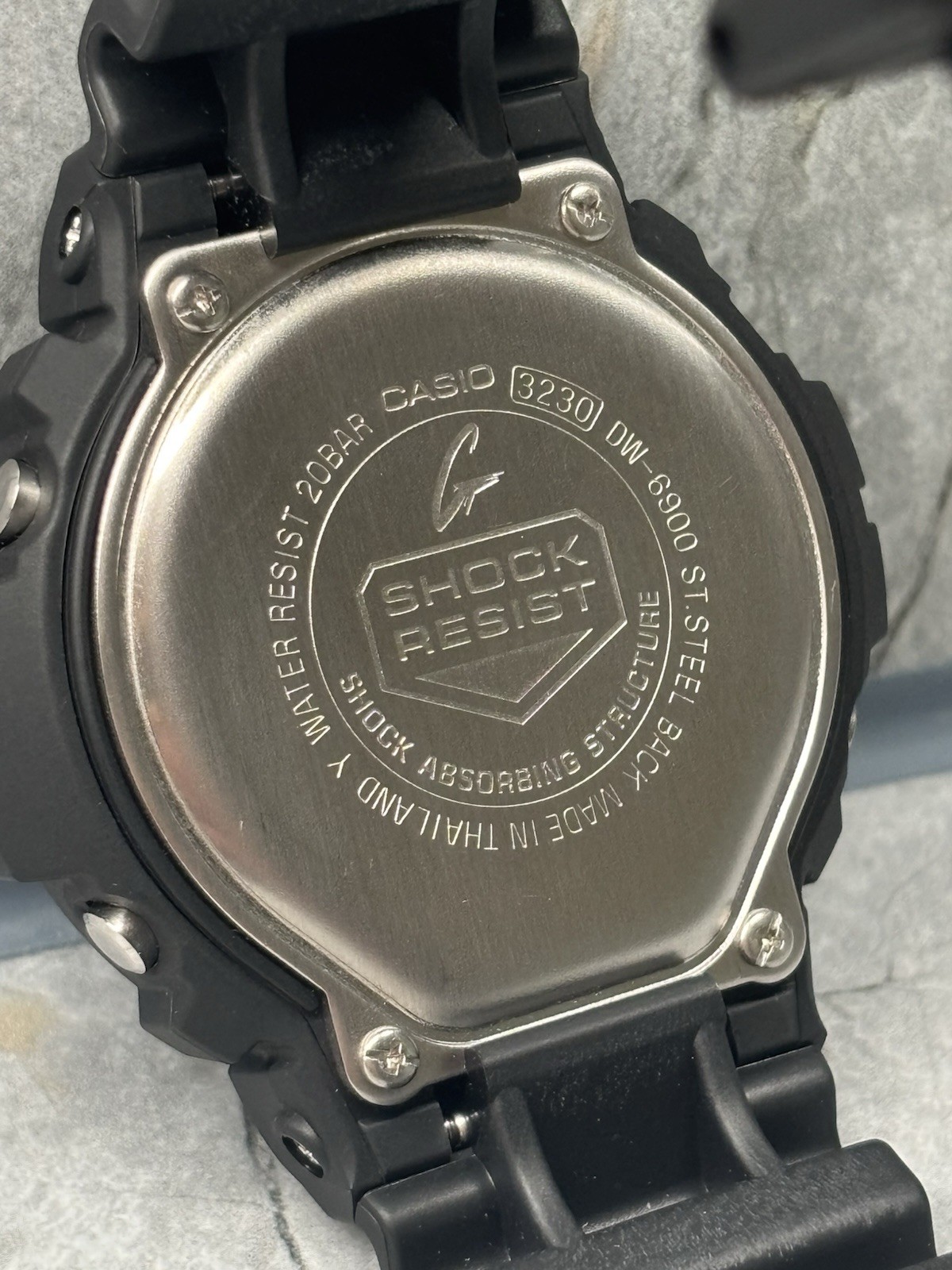 Rare Casio G-Shock DW-6900 Authentic Used (3230) Great Condition Color-Black