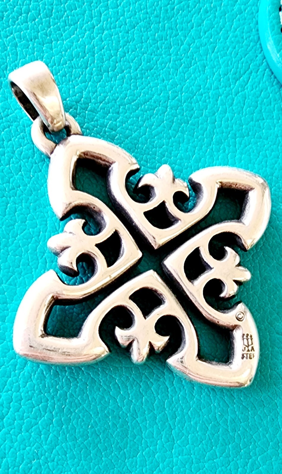 Retired James Avery Solid, 12.07 Gram Heavy Cross Pendant ~ NEAT Piece!
